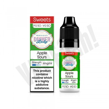 Dinner Lady 50/50 - Apple Sours - 10ml